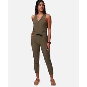 Backcountry Olive Green Jumpsuit - Size XS - Hiking